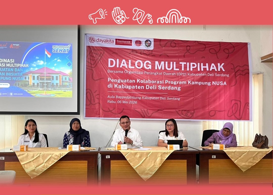 Rapat Kordinasi dan Dialog Multi Pihak HAPSARI dengan Bappelitbang Deli Serdangg
