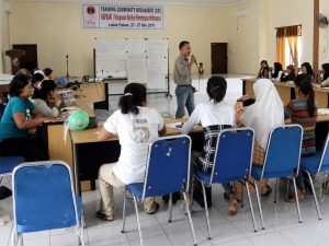Para Keder Muda juga mendapatkan Pelatihan Pengorganisasian yang banyak didukung Hivos kala itu (2010)