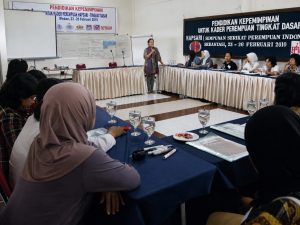 Masa kepemimpinan Zulfa Suja sebagai Ketua Pelaksana Harian HAPSARI Pendidikan Kader cukup aktif dilaksanakan, dengan dukungan Hivos.